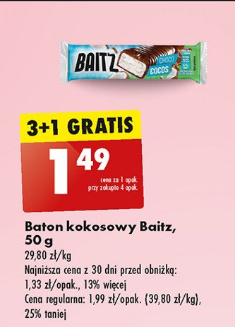 Baton kokosowy Baitz promocja