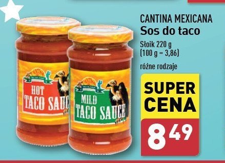 Sos taco łagodny CANTINA MEXICANA promocja