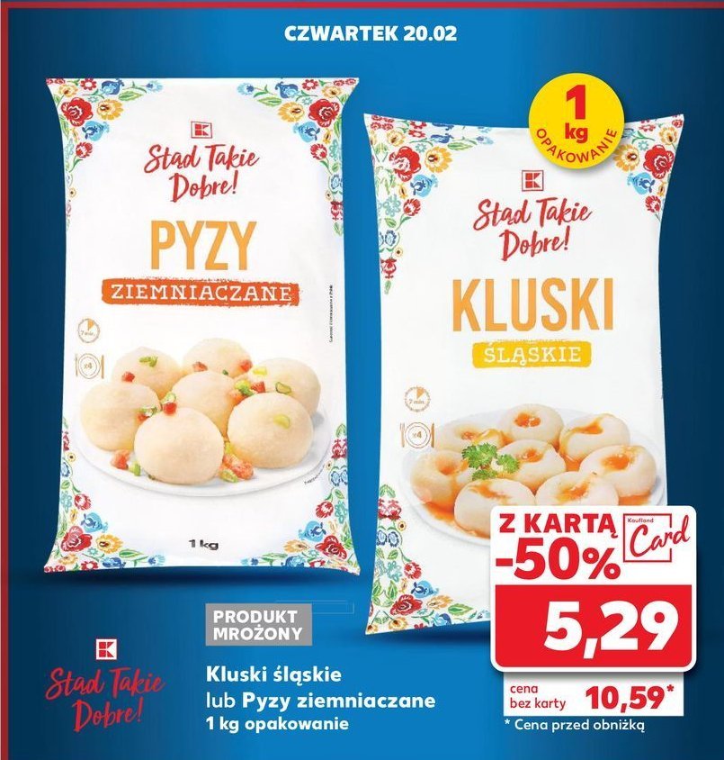 Kluski śląskie K-classic stąd takie dobre! promocja