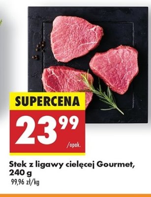 Steki z ligawy cielęcej Gourmet promocja