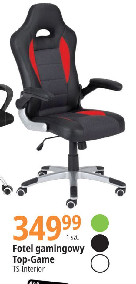 Fotel gamingowy top-game Ts interior promocja