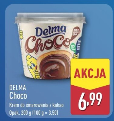 Krem do smarowania z kakao Choco promocja w Aldi
