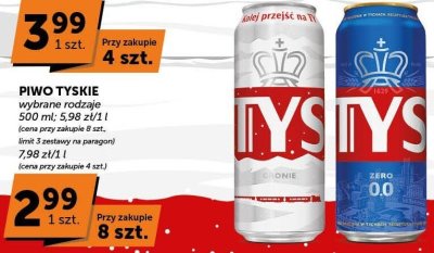 Piwo Tyskie promocja w Euro Sklep