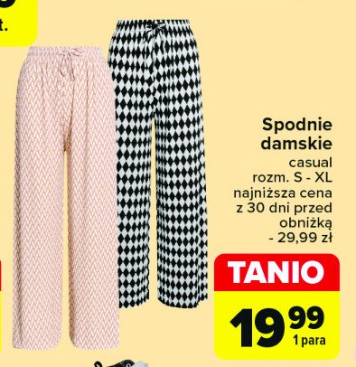 Spodnie damskie casual rozm. s-xl promocja