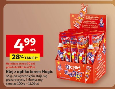 Klej z aplikatorem Magic promocja w Auchan