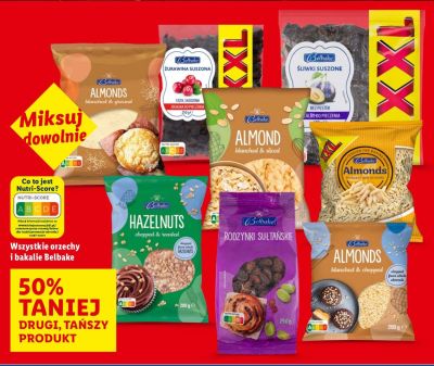 Orzechy i bakalie Belbake promocja w Lidl