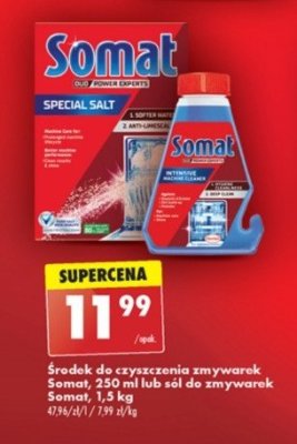 P艂yn do czyszczenia zmywarek 3x clean action Somat machine cleaner promocja
