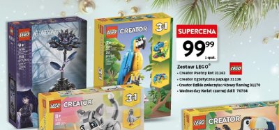 Zestaw LEGO Creator Dzikie zwierzęta: różowy flaming 31170 promocja w Intermarche
