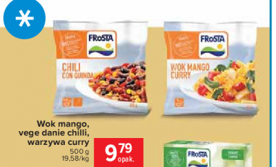 Wok mango curry Frosta promocja