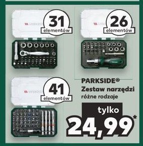 Zestaw narzędzi domowych Parkside promocja
