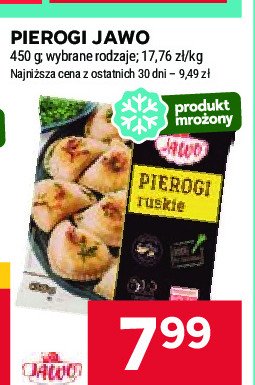 Pierogi ruskie Jawo promocja w Stokrotka