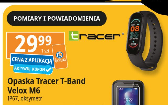 Opaska velox m6 Tracer promocja