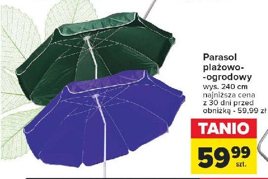 Parasol 240 cm promocja