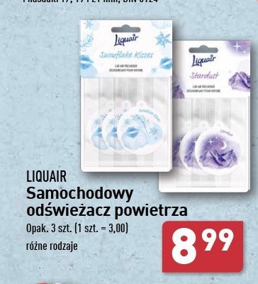 Odświeżacz samochodowy LIQUAIR promocja