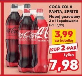 Napój Coca-cola zero promocja w Kaufland