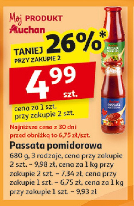 Passata Auchan promocja w Auchan