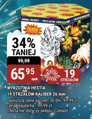 Wyrzutnia Hestia 19 strzałów kaliber 26 mm promocja w bi1