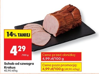 Schab od szwagra  promocja w Biedronka