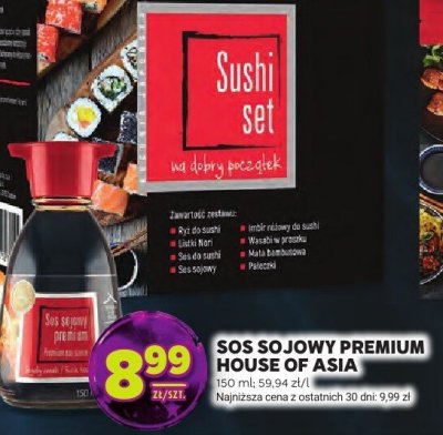 Sos sojowy premium House of Asia promocja w Stokrotka