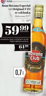 Rum Havana Club Especial 0,7l promocja w POLOmarket