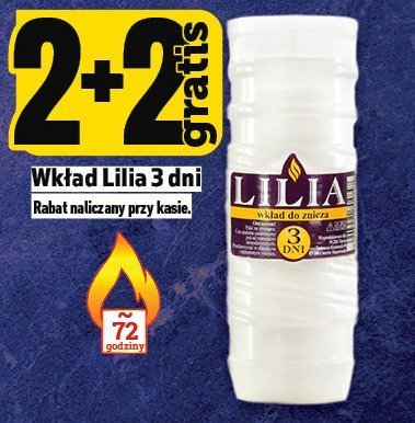 Znicz Lilia 3 dni promocja w TOPAZ