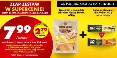 Naleśniki z serem Nasze Smaki, 400 g promocja