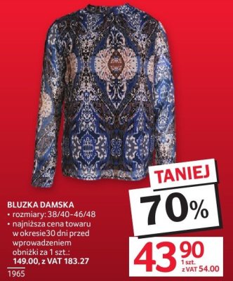 Bluzka damska promocja w Selgros