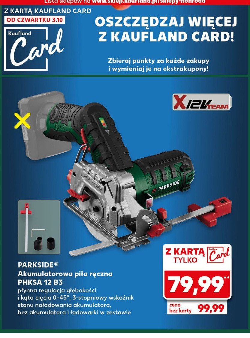 Piła ręczna phksab3 Parkside promocja w Kaufland