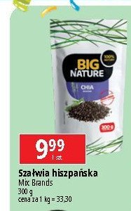 Nasiona chia Big nature promocja