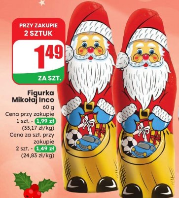 Figurka Mikołaj  promocja w Dino
