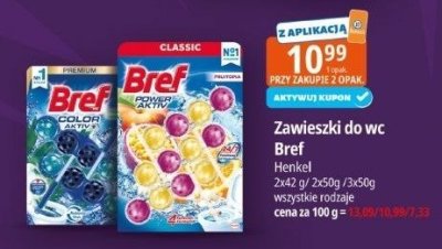 Zawieszki do wc Bref Henkel promocja w Leclerc