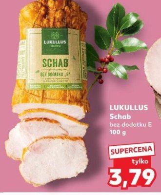 Schab bez dodatku E LUKULLUS 100 g promocja w Kaufland