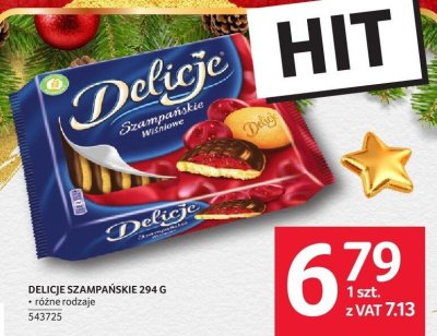 Delicje szampańskie 294g promocja w Selgros