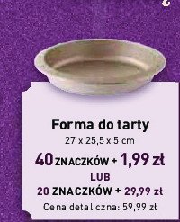 Forma do tarty 27 x 25.5 x 5 cm Berghoff promocja w Stokrotka