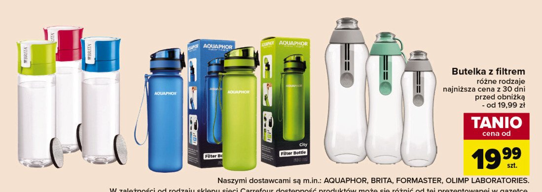 Butelka filtrująca 500 ml zielona Aquaphor promocja