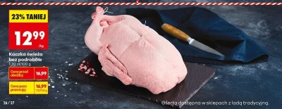 Kaczka świeża bez podrobów promocja w Biedronka