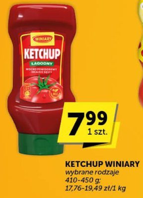 Ketchup Winiary - Łagodny promocja w Groszek