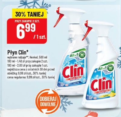 Płyn Clin promocja w POLOmarket