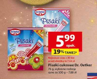 Pisaki pastelowe Dr. oetker promocja