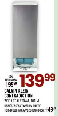 Perfumy Calvin Klein Contradiction woda toaletowa męska 100 ml promocja w Drogerie Natura