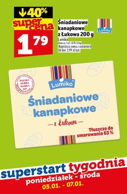 Śniadaniowe kanapkowe z Łukowa promocja w TOPAZ