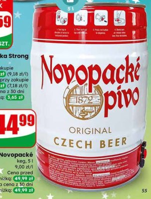 Piwo promocja w Dino