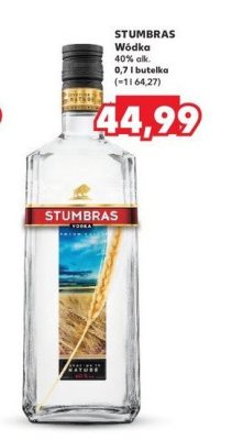 W贸dka Stumbras centenary promocja
