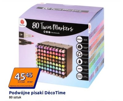 Podwójne pisaki promocja w Action