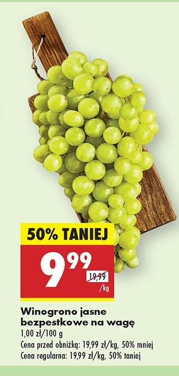 Winogrona jasne promocja