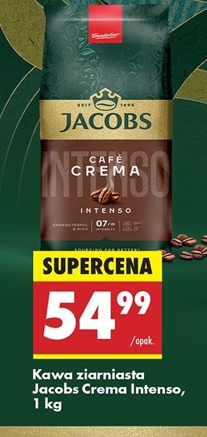 Kawa intenso Jacobs crema promocja