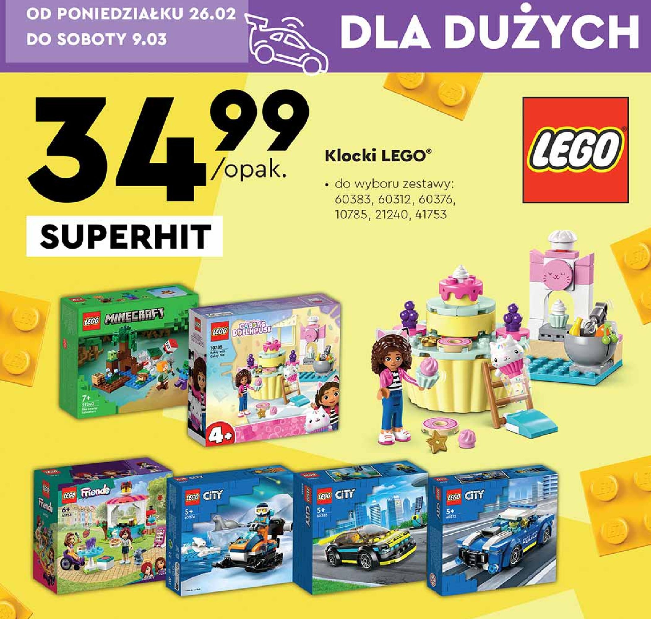 Klocki 60376 Lego city promocja