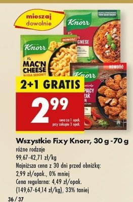 Fix spaghetti bolognese Knorr promocja