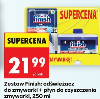 Zestaw: odświeżacz + płyn do czyszczenia zmywarki promocja w Biedronka