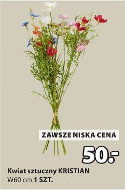 Kwiat sztuczny KRISTIAN Jysk promocja w Jysk
